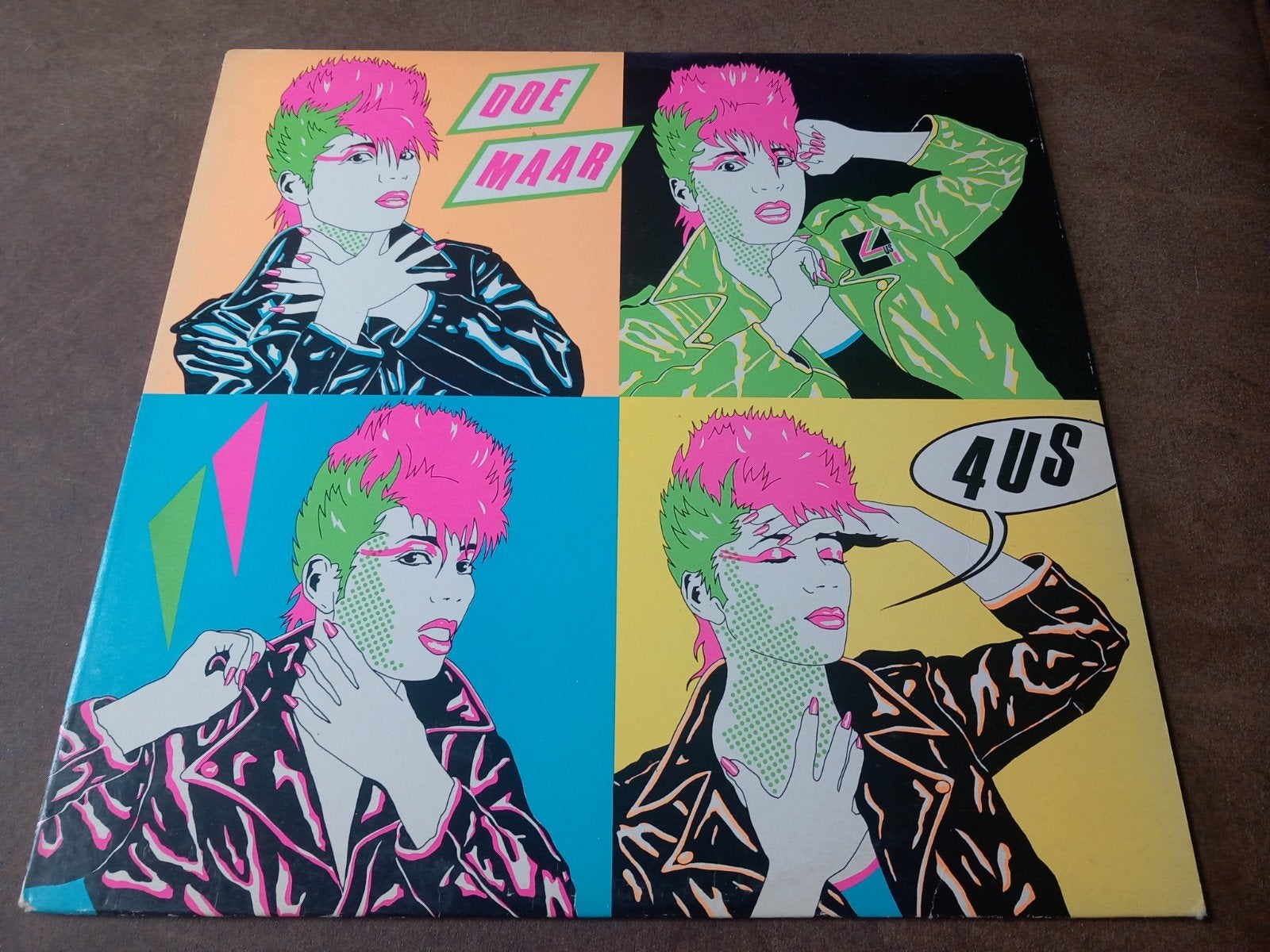 Doe Maar - 4US LP (Pop, New Wave), Cd's en Dvd's, LP, Gebruikt, Pop, Ophalen of Verzenden