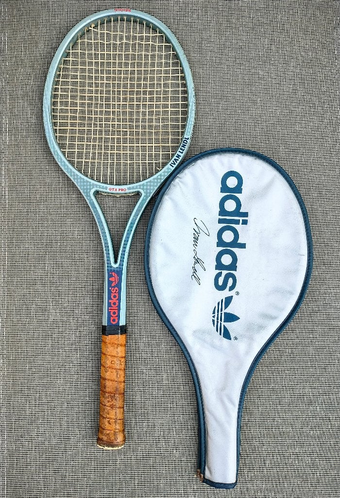 Adidas Ivan Lendl tennis racket GTX Pro, Sport en Fitness, Tennis, Adidas, Gebruikt, L4, Ophalen of Verzenden