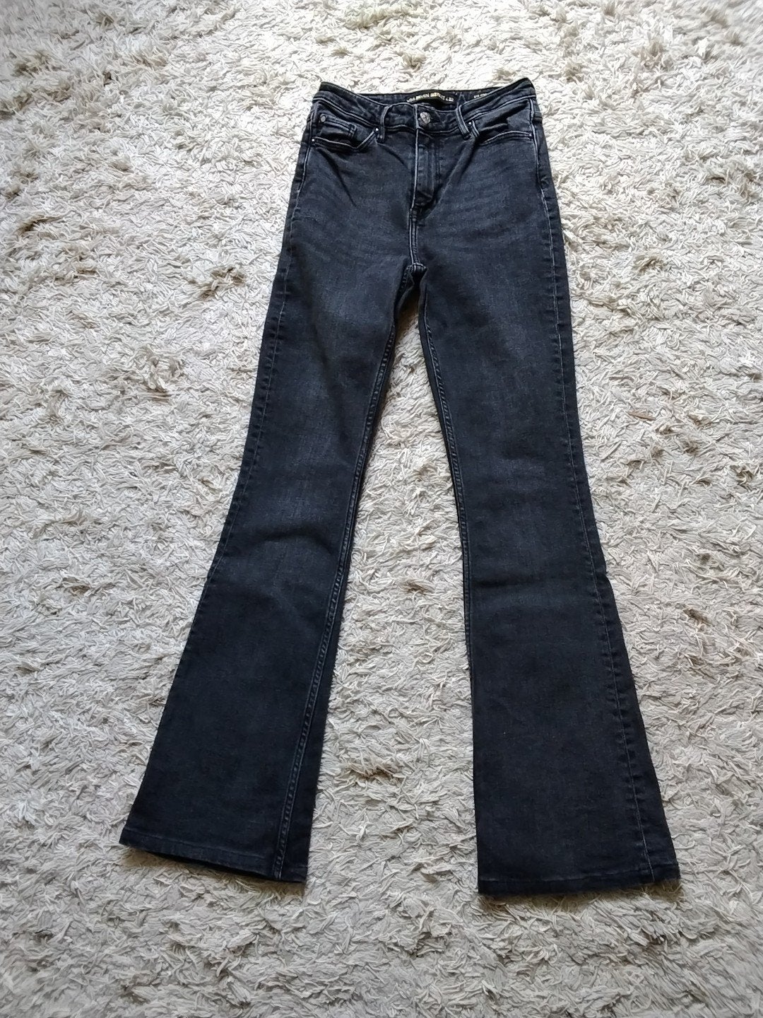 Seven Sisters flared jeans W26 L32, Seven Sisters, Zwart, Ophalen of Verzenden, W27 (confectie 34) of kleiner