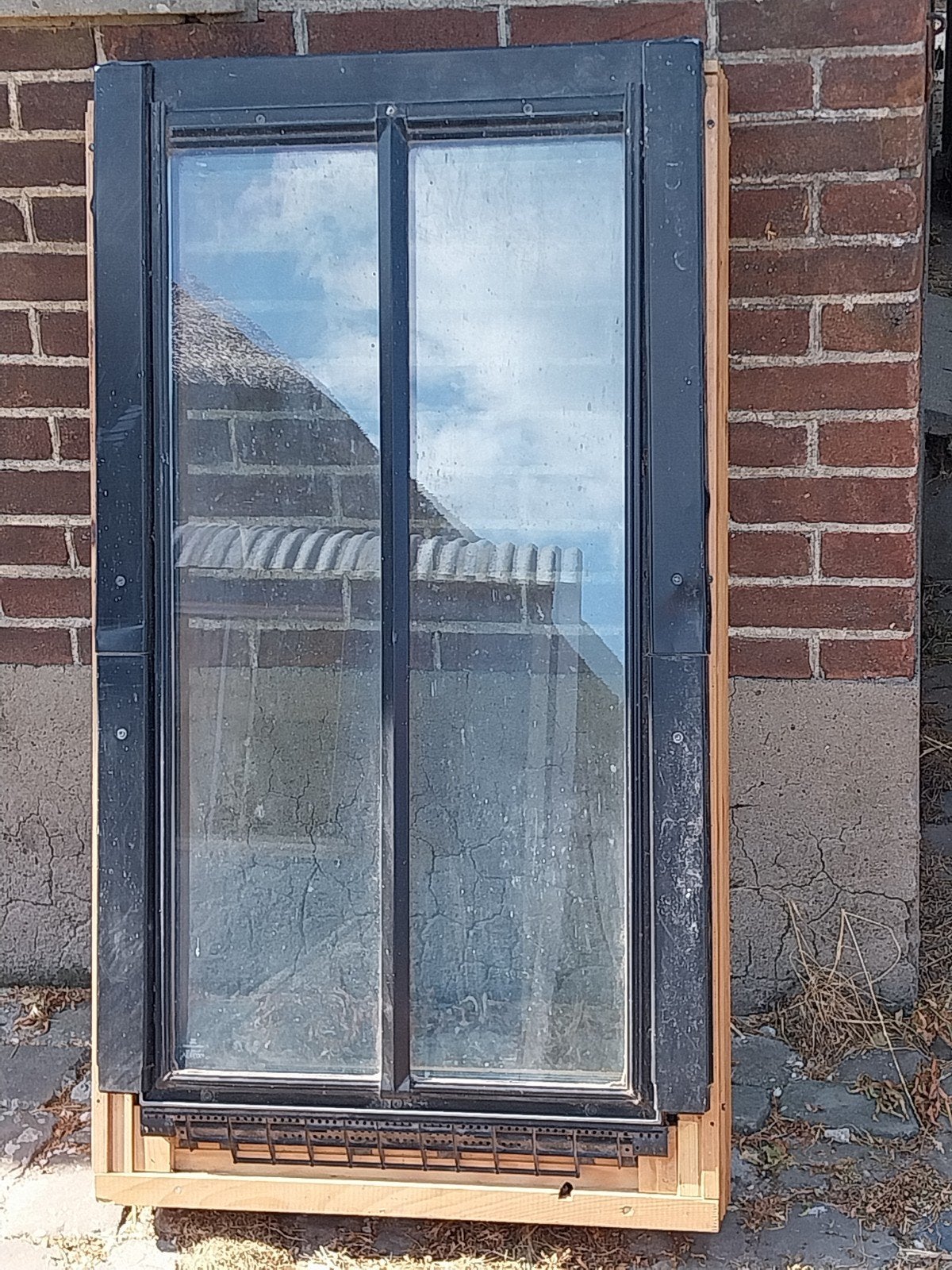 Dakraam Velux classico 66 x 118 cm, Doe-het-zelf en Verbouw, Kozijnen en Schuifpuien, Raamkozijn, 75 tot 150 cm, Hout, Ophalen