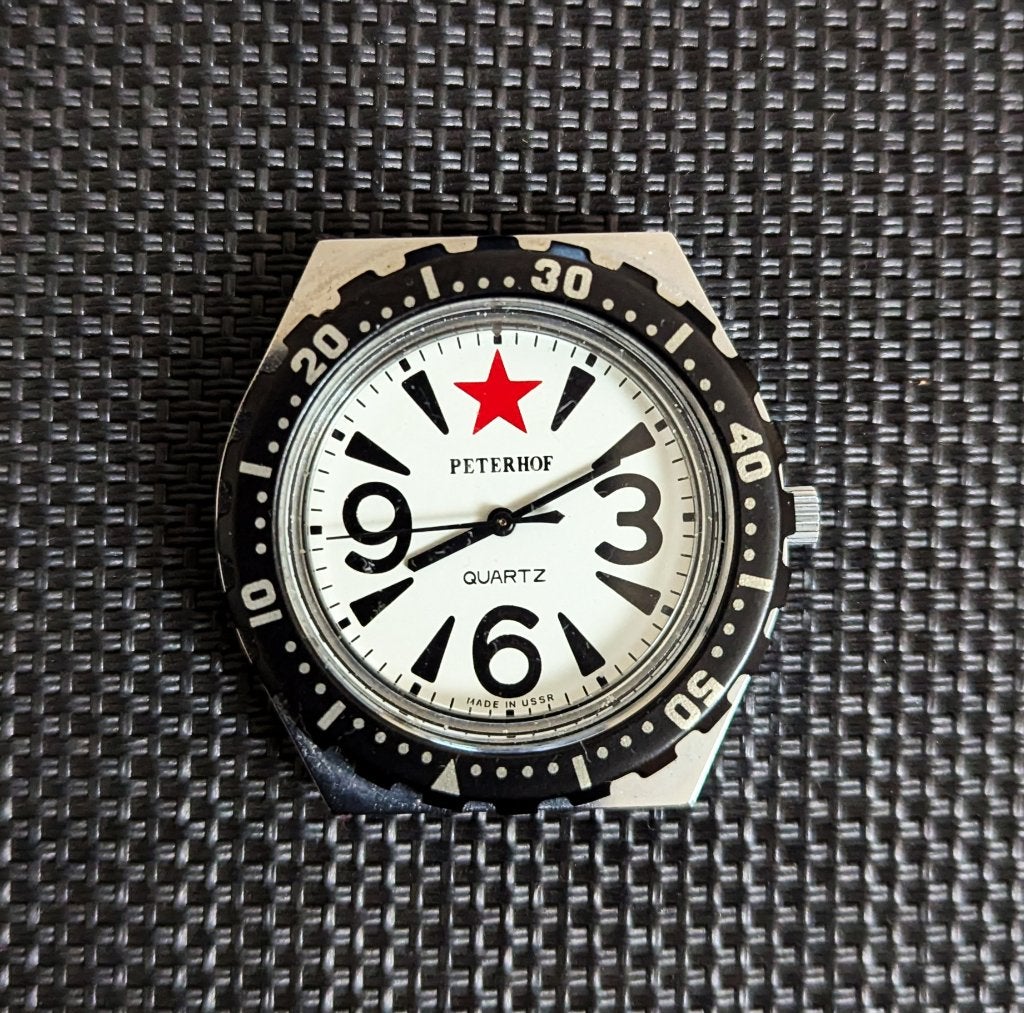 Legendarisch Sovjet-horloge "Made in USSR"., Overige merken, Staal, Verzenden, Polshorloge