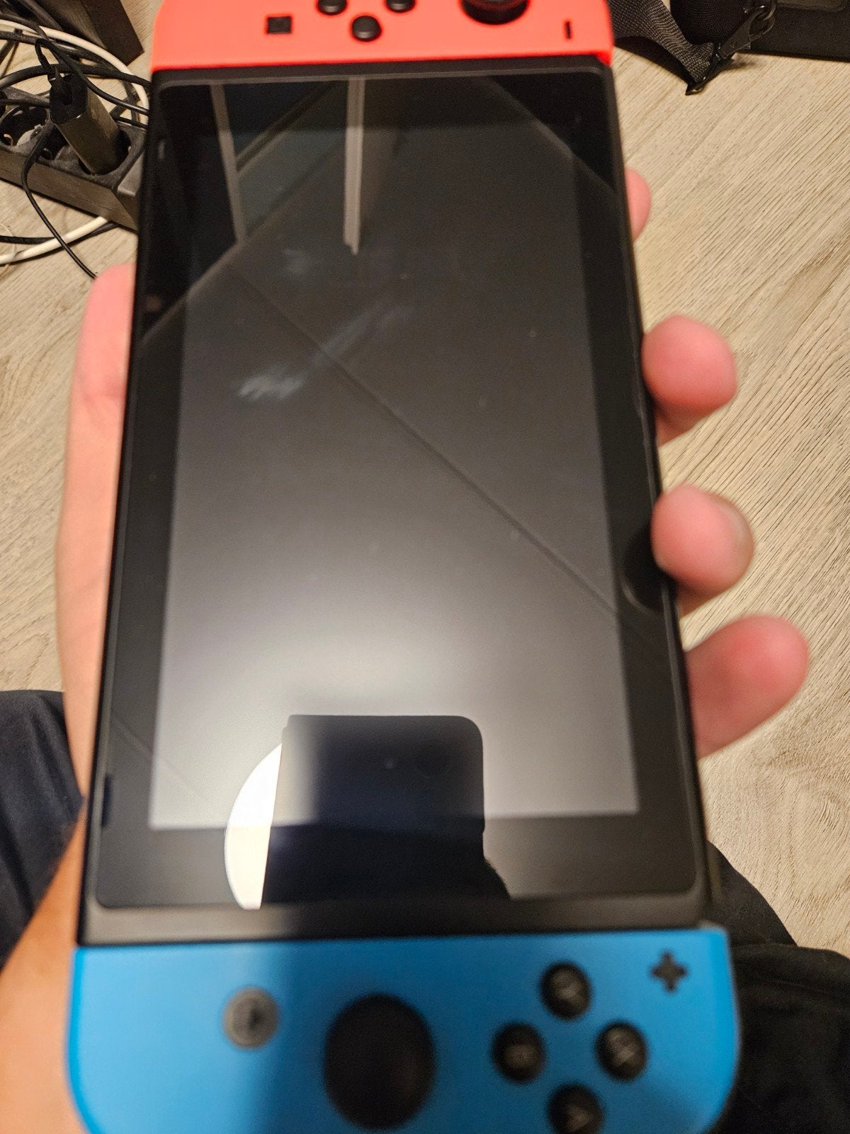 Nintendo switch V2 te koop, Spelcomputers en Games, Ophalen of Verzenden, Zo goed als nieuw, Met 2 controllers, Switch 2019 Upgrade