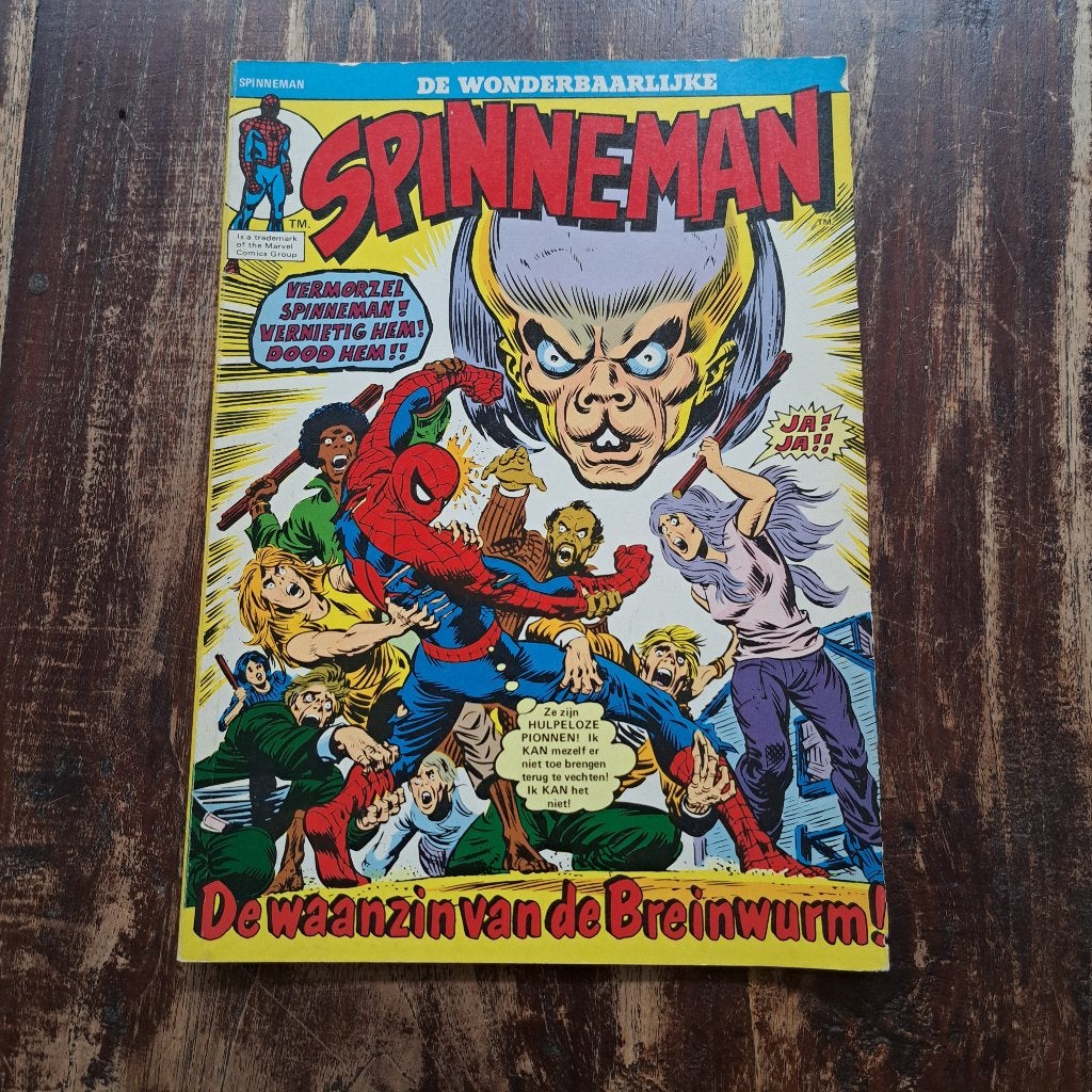 3 x stripboek uit de jaren 80 superman en spiderman, Boeken, Meerdere stripboeken, Ophalen of Verzenden, Zo goed als nieuw