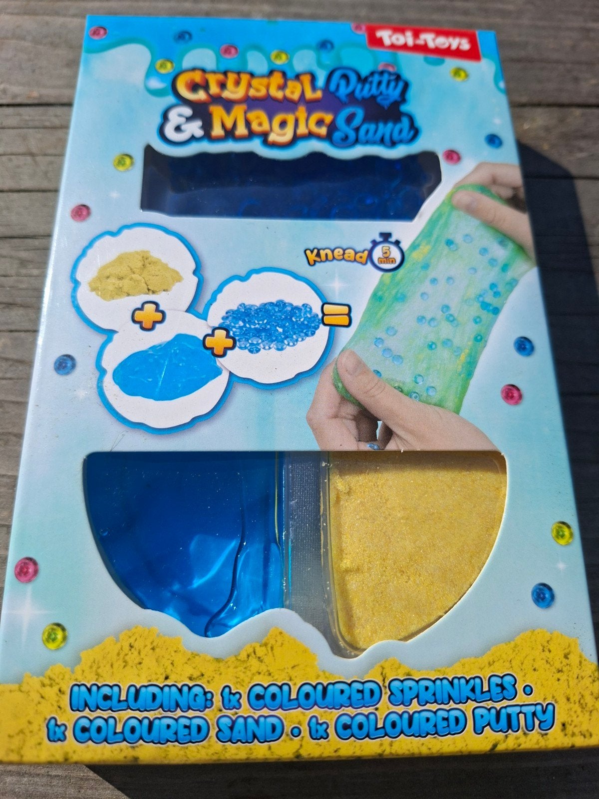 Crystal putty magic sand, Ophalen of Verzenden