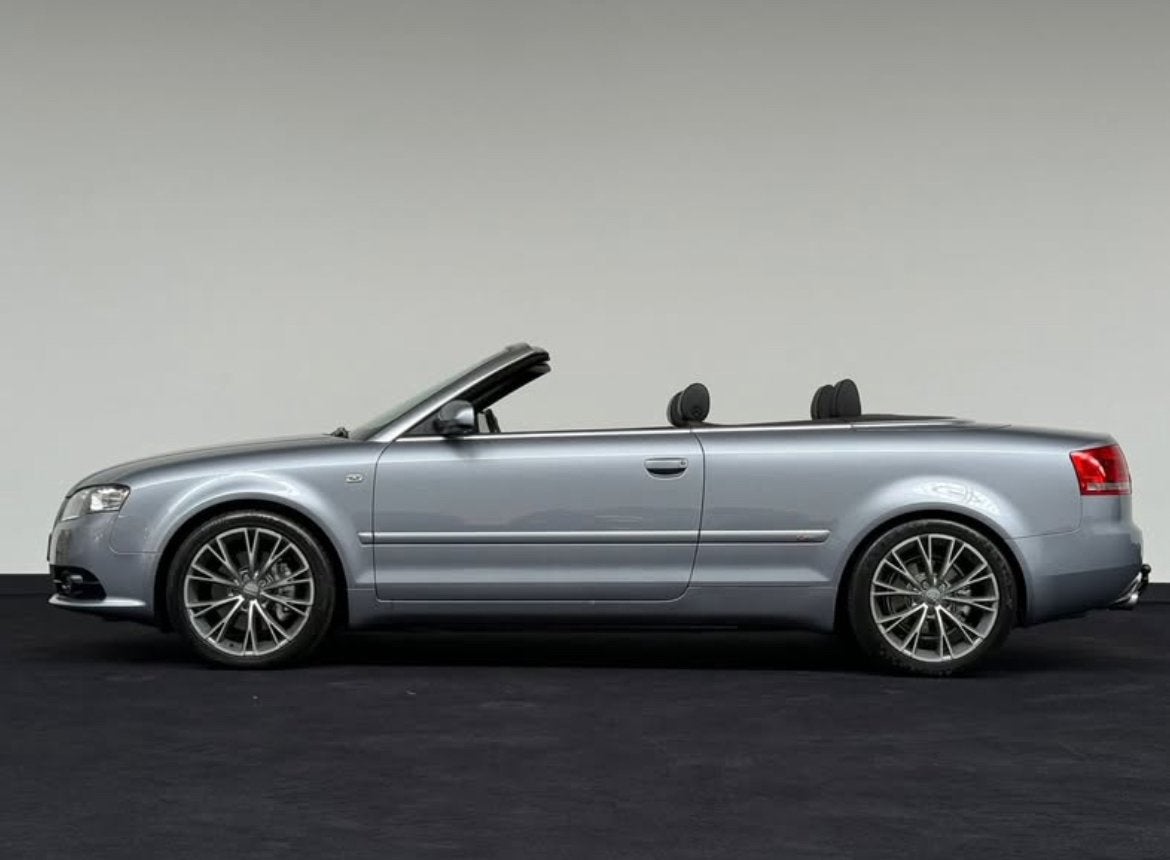 Audi A4 2.0 Tfsi S-Line 147KW Cabrio AUT 2006 Grijs, Auto's, 4 cilinders, 4 stoelen, A4, Particulier