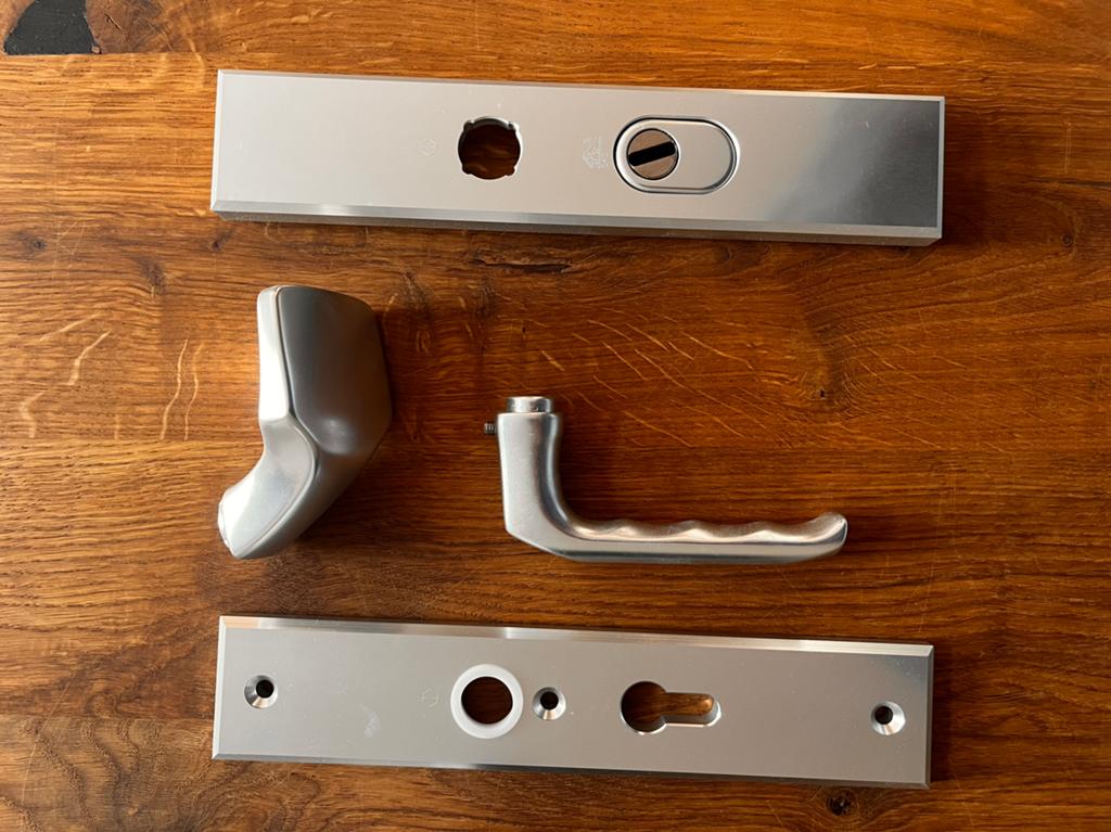 NIEUW Deurkrukset HOPPE model London, Doe-het-zelf en Verbouw, Hang- en Sluitwerk, Ophalen of Verzenden, Nieuw, Overige materialen
