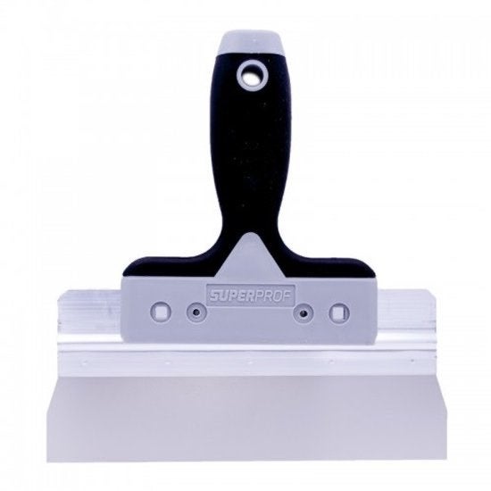 Spackmes - Super Prof - aluminium 220 mm RVS met Amerikaanse, ., Nieuw, Ophalen of Verzenden, .
