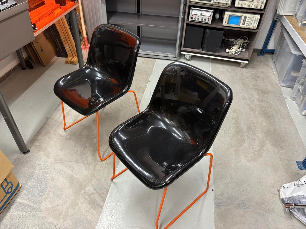 Artifort Spirit - Vintage kuipstoeltjes (per stoel), Huis en Inrichting, Stoelen, Ophalen, Kunststof, Gebruikt, Twee