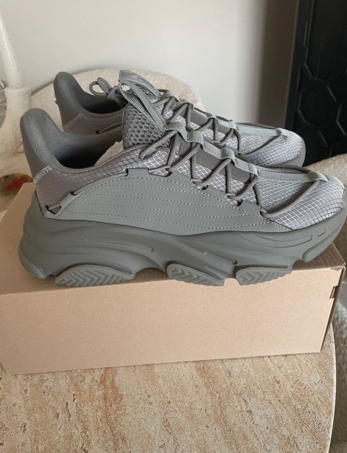Nieuw Steve Madden sneakers Portable grijs maat 40, Nieuw, Ophalen of Verzenden, Sneakers of Gympen, Grijs