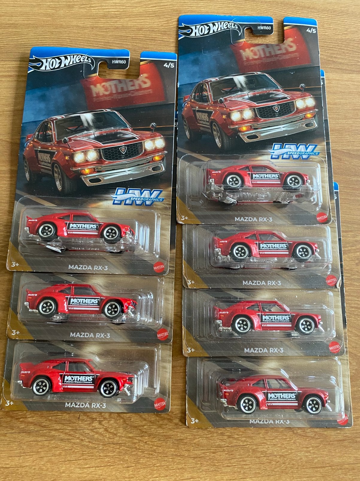 Hot wheels mazda rx-3, Mattel, Mattel, Ophalen of Verzenden, Zo goed als nieuw