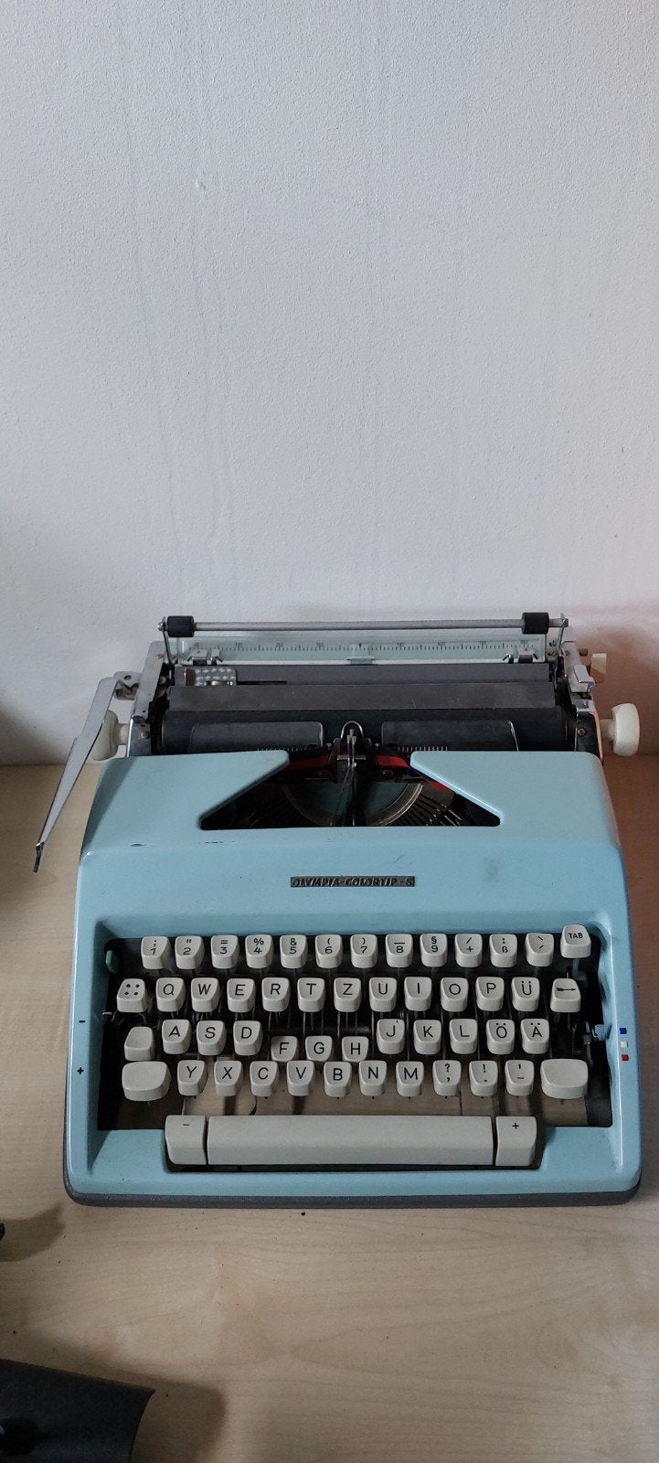 Typewriter Olympia Colortip, Ophalen of Verzenden