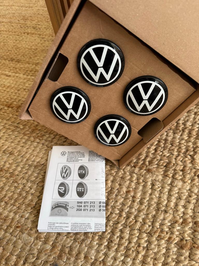 VW Volkswagen Dynamische Naafkappen NIEUW 10A-071-213-B, Ophalen of Verzenden, Nieuw