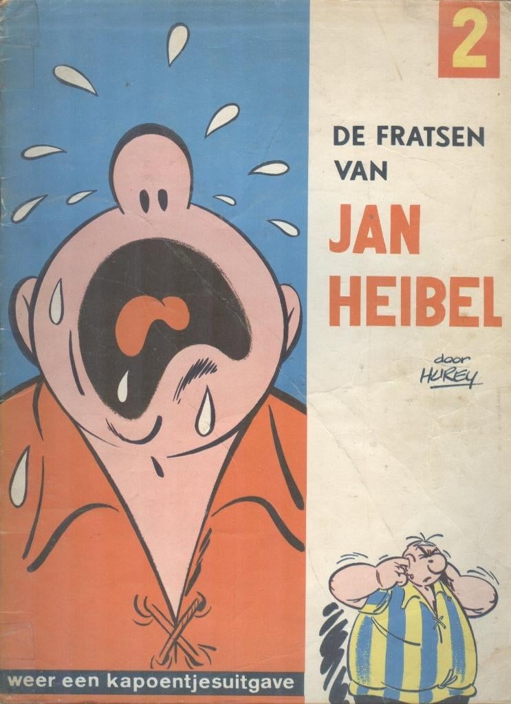 De fratsen van Jan Heibel 2. NR0878, Eén stripboek, Verzenden, Gelezen, Hurey
