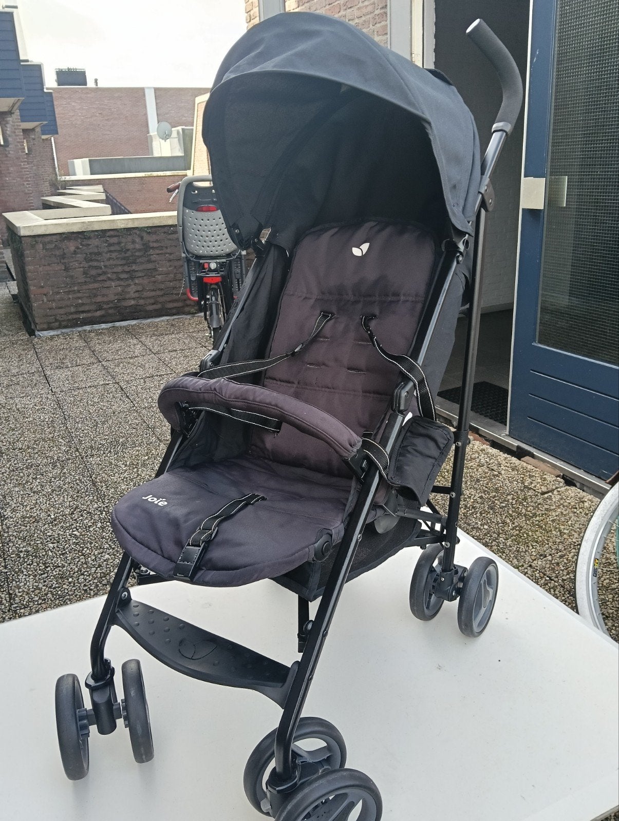 Joie buggy Nitro XL black, Ophalen, Zo goed als nieuw, Overige merken, Verstelbare rugleuning