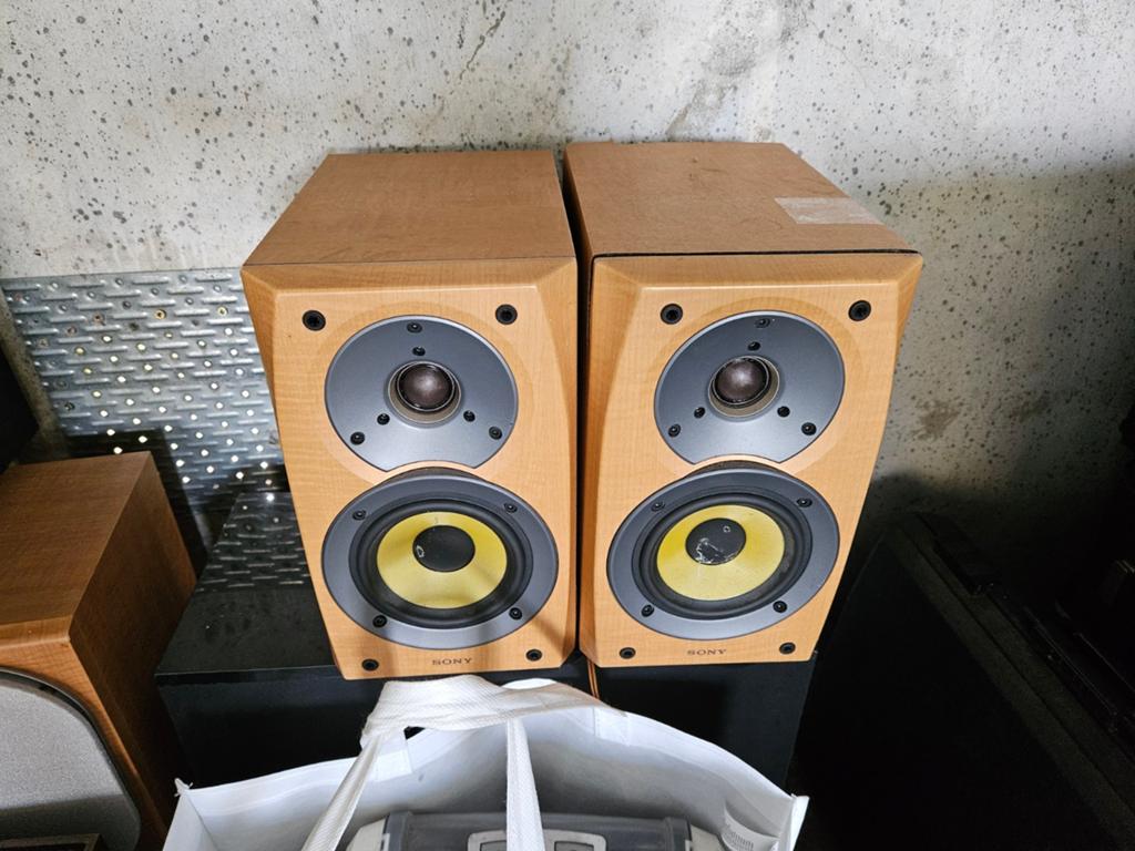 Diverse speakersets: Sony, Philips, Akai, Audio, Tv en Foto, Luidsprekers, Gebruikt, Front, Rear of Stereo speakers, Minder dan 60 watt
