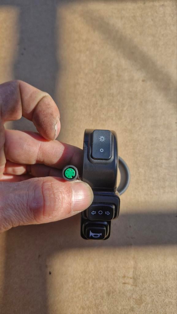 Licht, knipperlicht, toeter knop voor fatbike, Ophalen of Verzenden, Nieuw