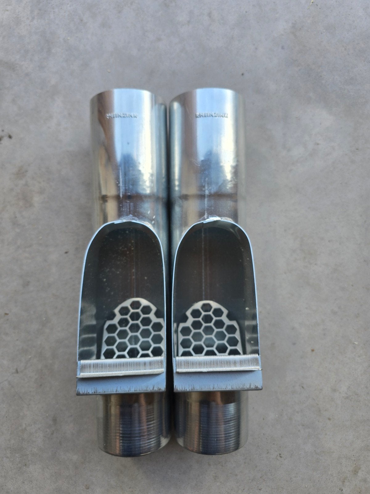 2x nieuwe Rheinzink bladvanger, Afvoer, Nieuw, Ophalen of Verzenden, Zink