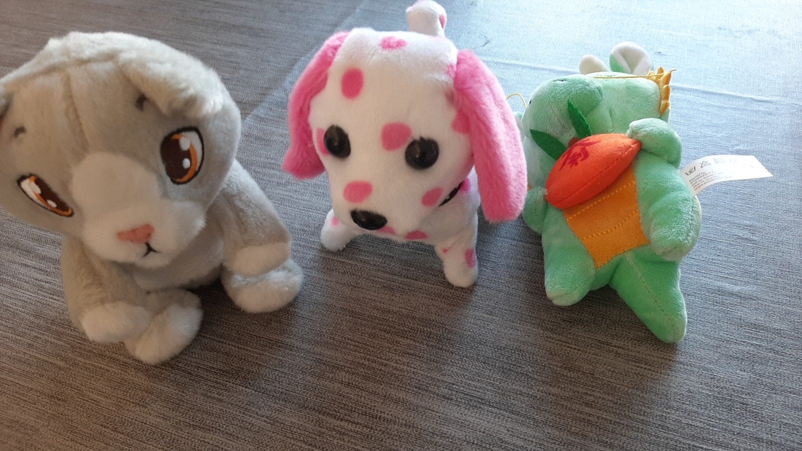 robot hondje maakt geluid en beweegt, Gebruikt, Grijs, Konijn, Ophalen of Verzenden