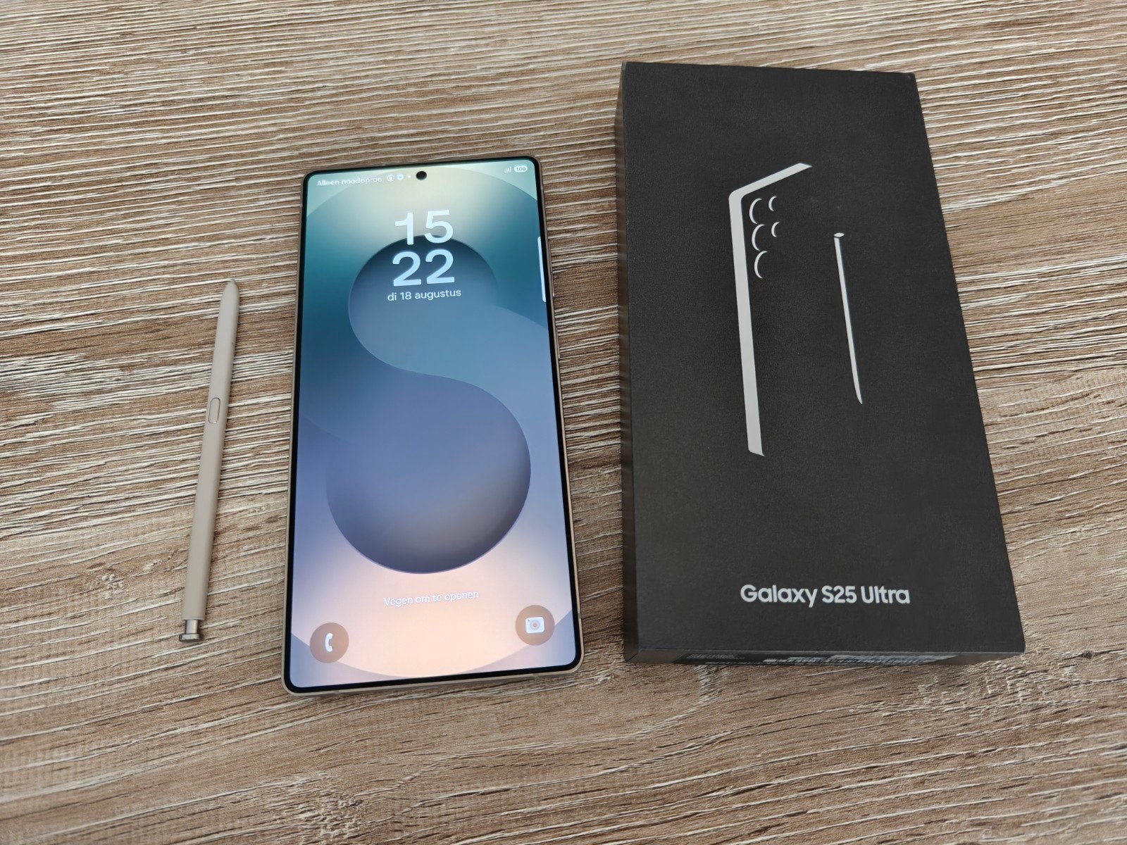 Samsung S25 Ultra met garantie, Telecommunicatie, Mobiele telefoons | Samsung, Ophalen, Overige modellen, Zwart, Touchscreen