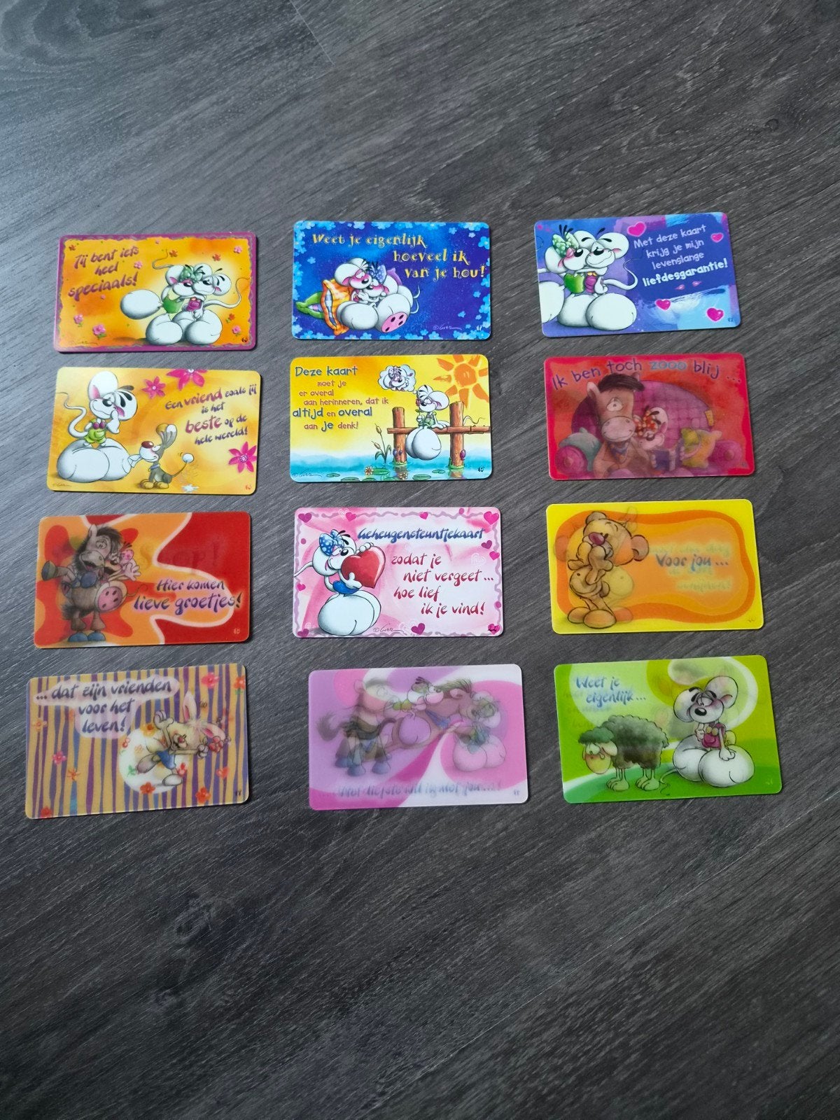 Funcards laatste stuks in 1 koop, Ophalen of Verzenden, Diddl, Zo goed als nieuw, Papier, Kaart of Schrift
