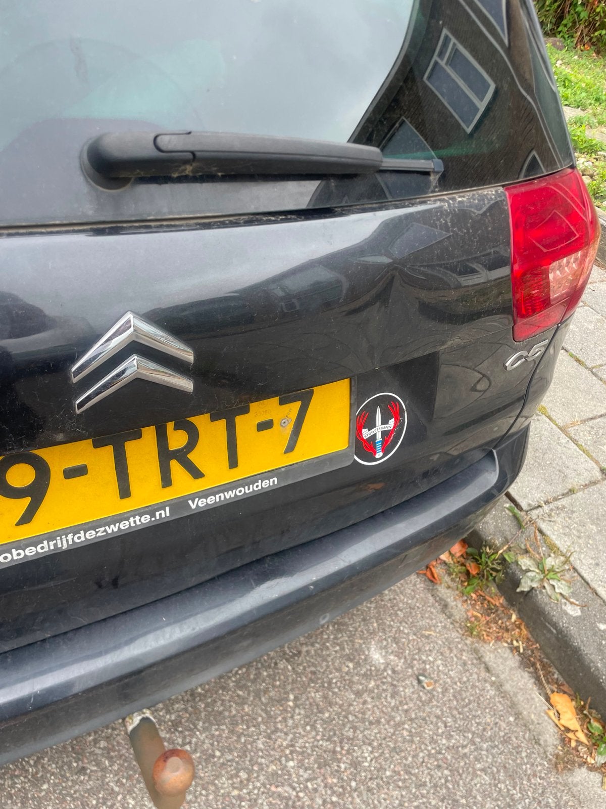 Citroën C5 1.6 THP Tourer 2012 Grijs, Auto's, Citroën, Voorwielaandrijving, 15 km/l, Origineel Nederlands, Handgeschakeld