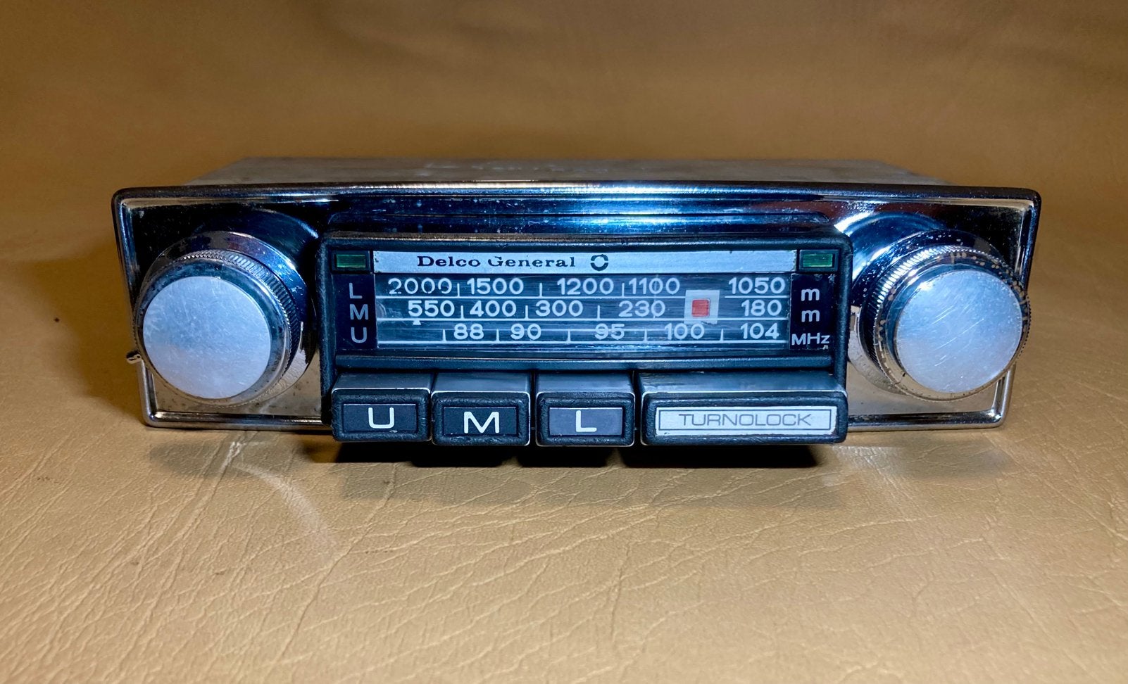 Philips 22RN511 Turnolock FM Autoradio, Ophalen of Verzenden, Gebruikt