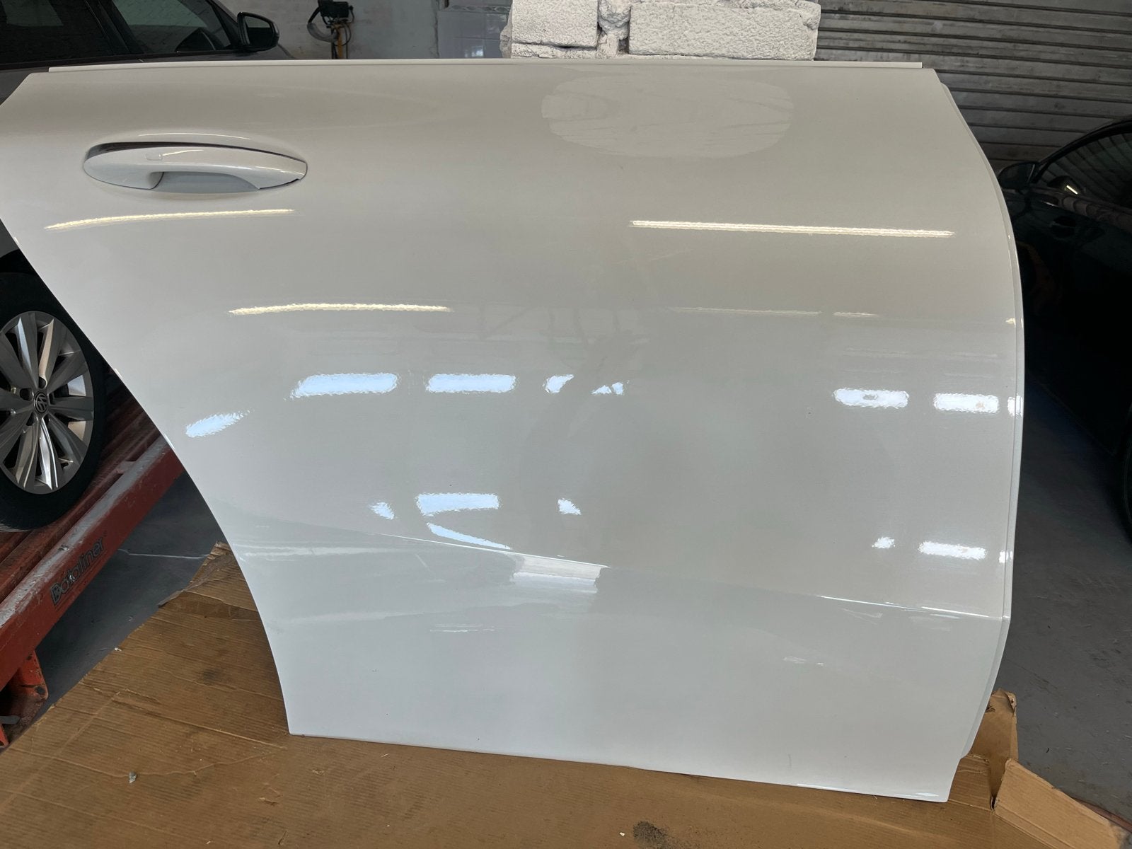 Portier Mercedes CLA W118 - Wit (Gebruikt), Auto-onderdelen, Gebruikt, Deur, Mercedes-Benz, Links