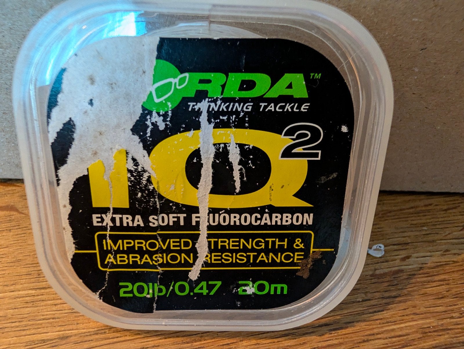 KORDA Extra Soft Fluorocarbon 20LB 0,47mm, Watersport en Boten, Ophalen, Nieuw, Vislijn