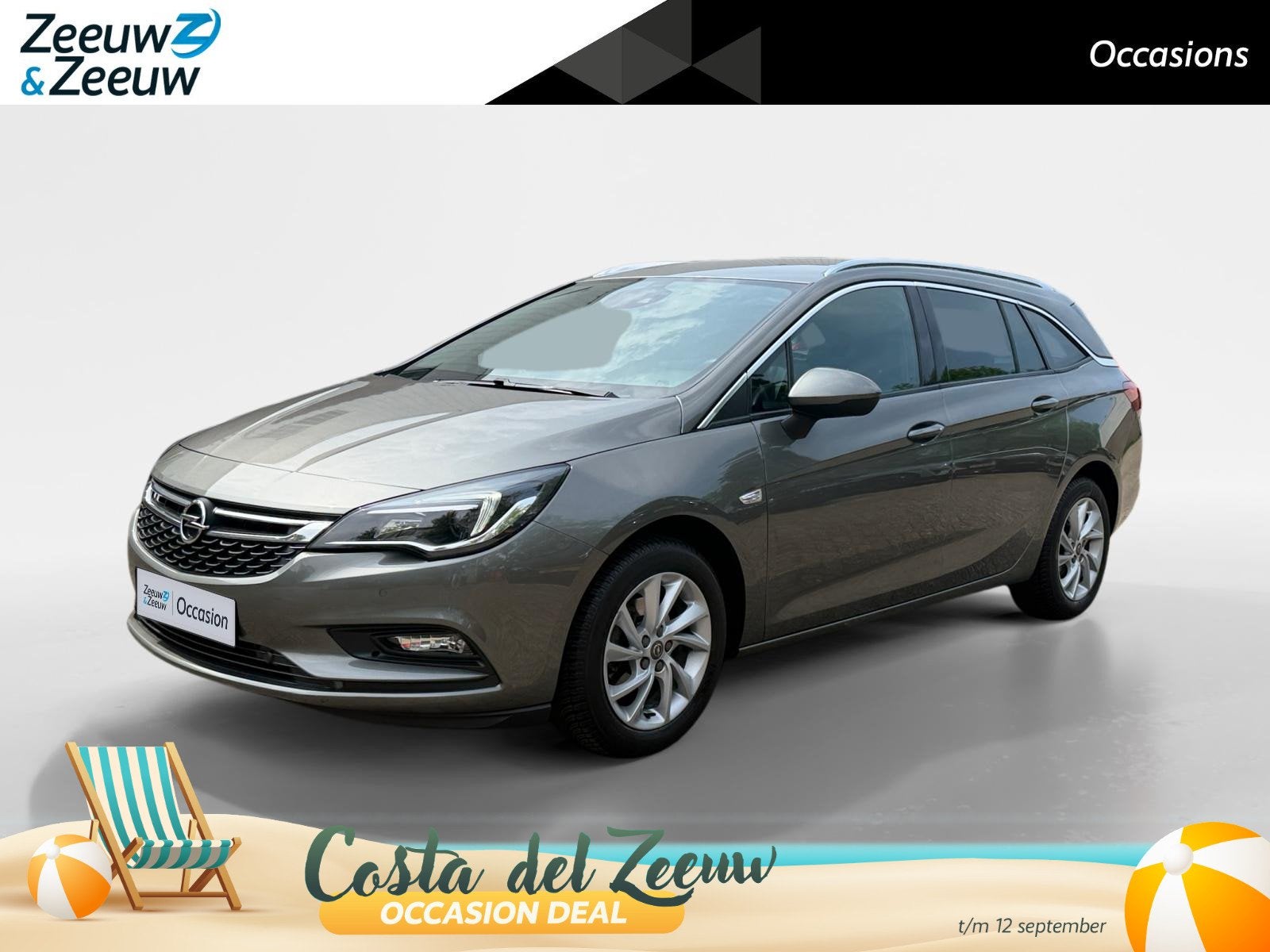 Opel Astra Sports Tourer 1.0 Turbo Business Executive | Stoe, Auto's, Opel, 12 maanden, Stof, Gebruikt, 1178 kg