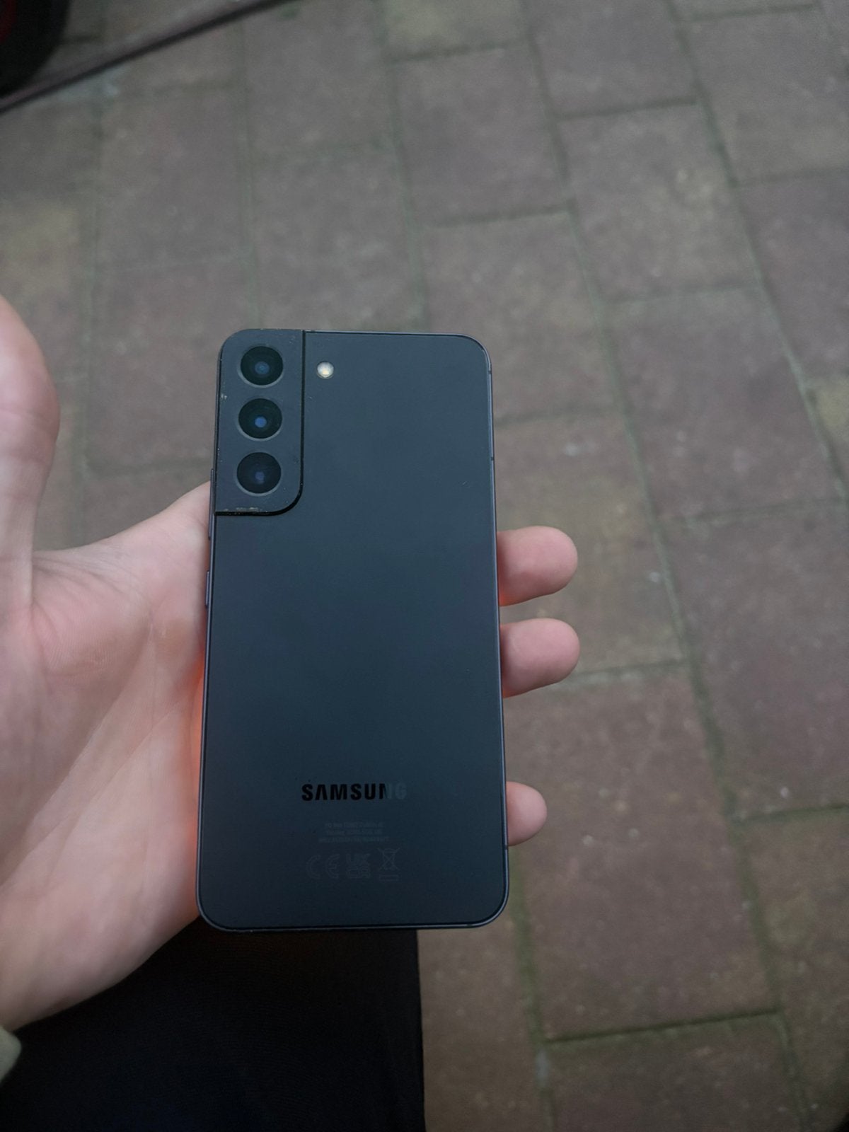 Samsung galaxy S22 128GB, Telecommunicatie, Mobiele telefoons | Samsung, Ophalen, Zwart, Zo goed als nieuw, Galaxy S22