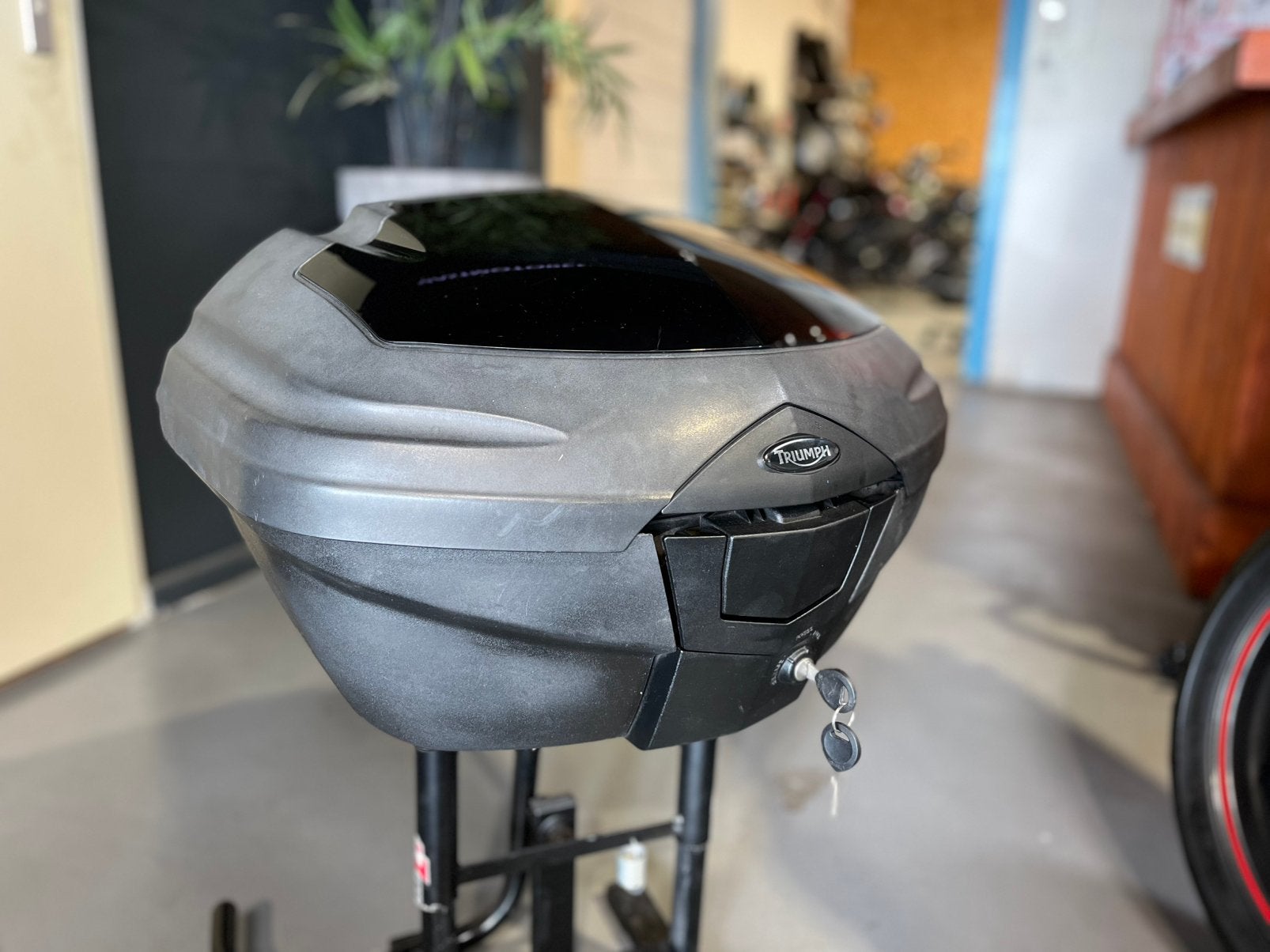 Topkoffer Triunph Tiger 1050, Ophalen of Verzenden, Gebruikt