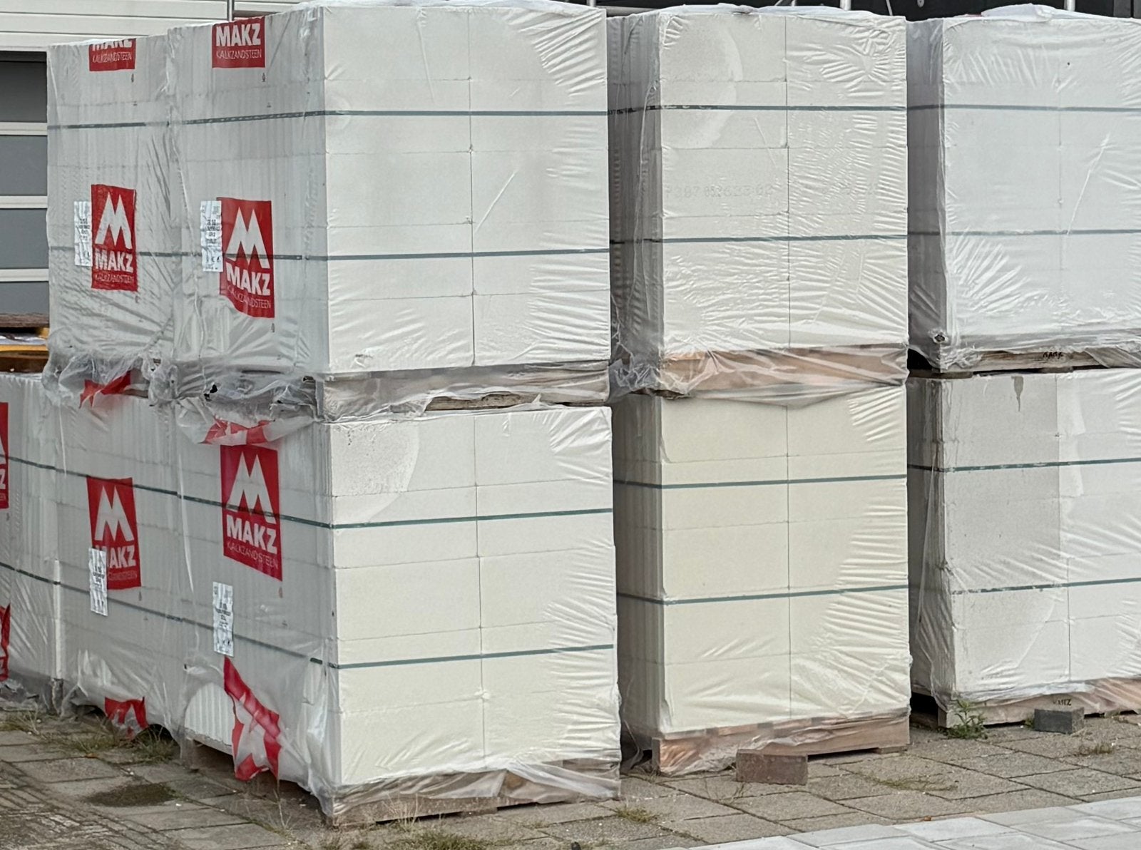 Kalkzandsteen blokken 437x198x100mm, Ophalen of Verzenden, Nieuw, Kalkzandstenen