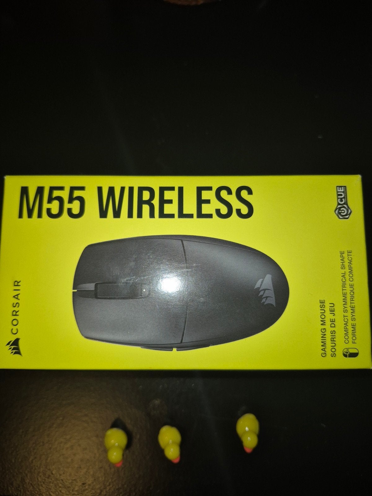 Corsair M55 wireless mouse, Computers en Software, Muizen, Rechtshandig, Muis, Gaming muis, Ophalen of Verzenden
