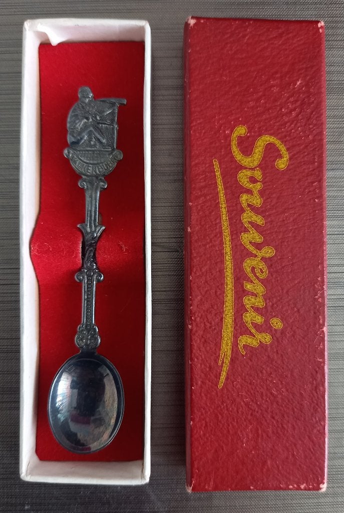 Valkenburg souvenir lepeltje, Ophalen of Verzenden