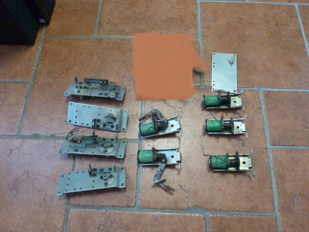 Bally spoelen en brackets, Gebruikt, Mechanisch, Bally, Onderdeel of Defecte kast