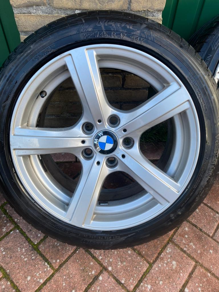 BMW Z4 velgen met vredestijn banden, 18 inch, Velg(en), Ophalen of Verzenden, Zomerbanden