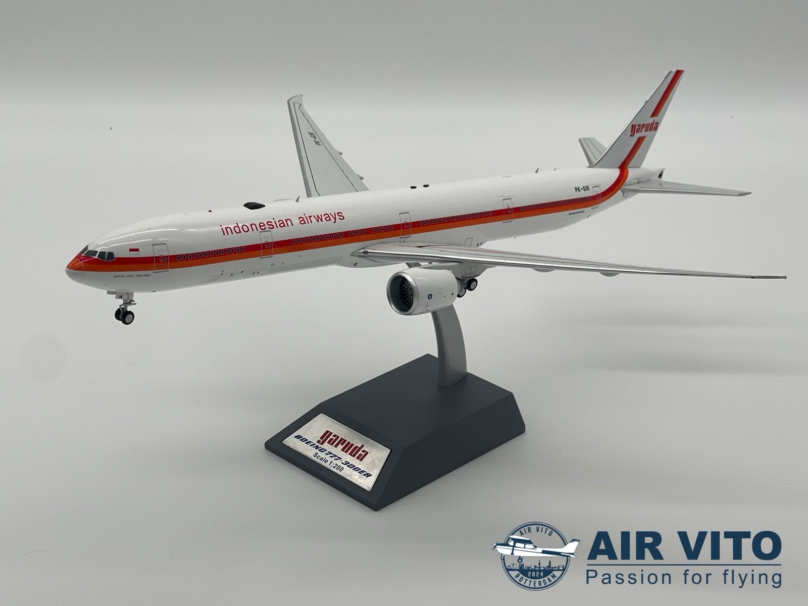 Inflight 200 Garuda Indonesia Boeing 777-300 Retro 1:200, Verzamelen, 2992JB, Nieuw, Ophalen of Verzenden, Air vito