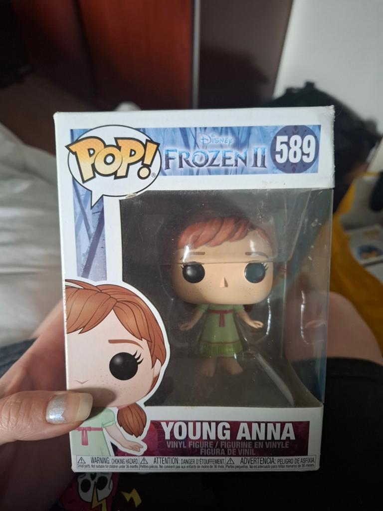 Frozen 2 young anna, Kinderen en Baby's, Speelgoed | Actiefiguren, Ophalen of Verzenden