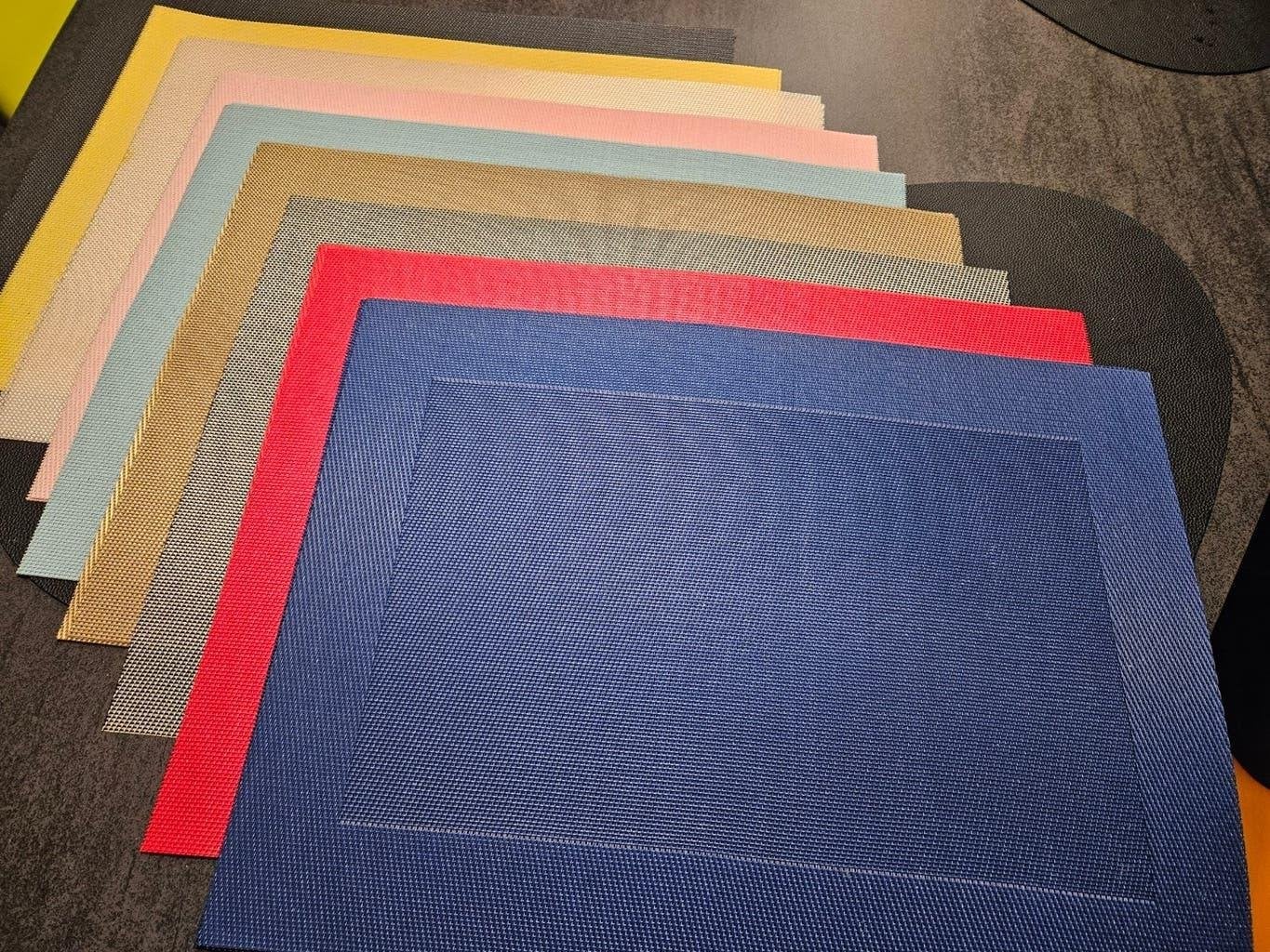 17 luxe placemats ASA Selection. Ook per stuk te koop., Meerkleurig, Ophalen of Verzenden, Zo goed als nieuw, Kunststof