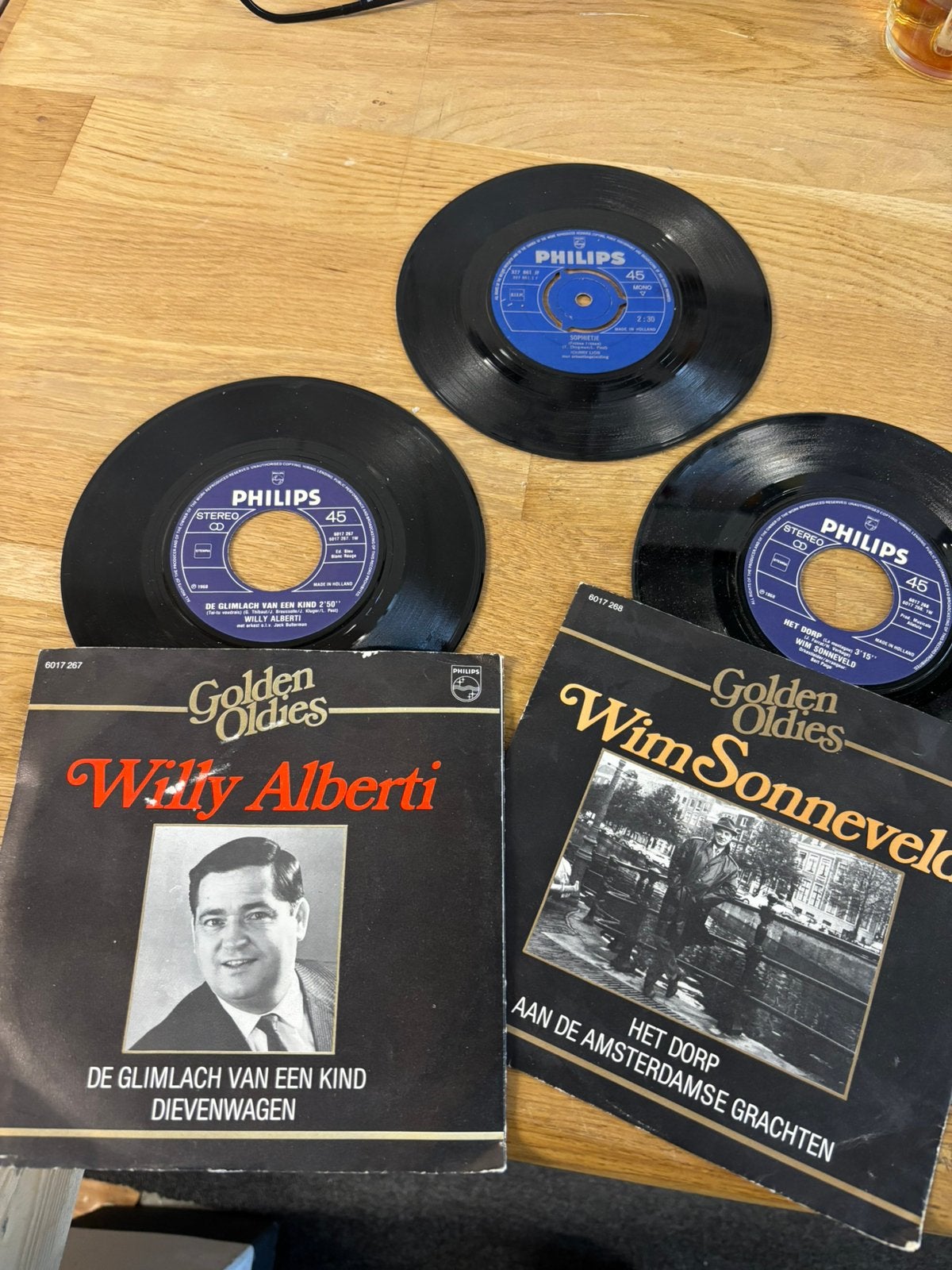 136 gramefoon platen / en singles, Ophalen, Overige formaten, Overige typen, Zo goed als nieuw
