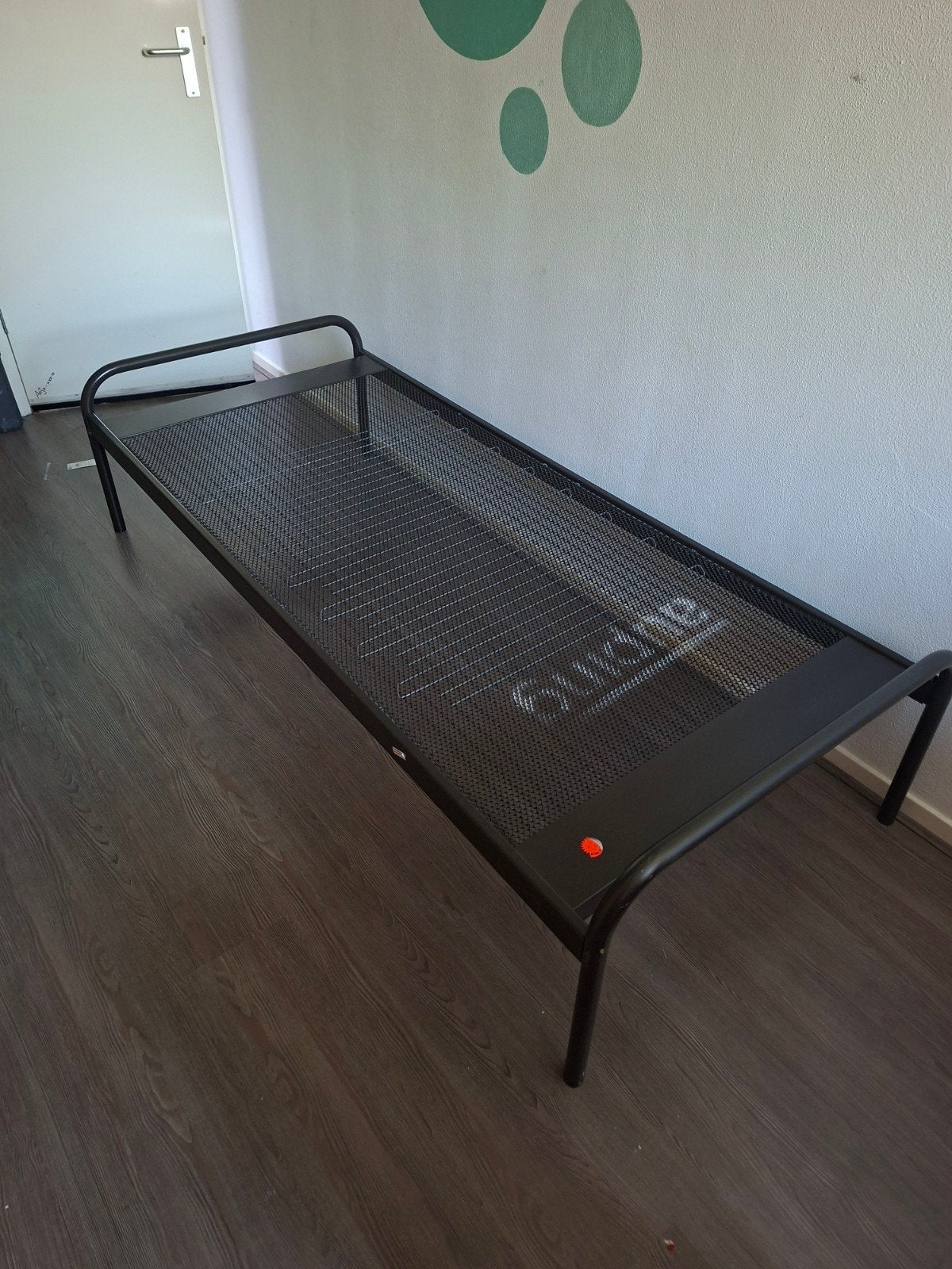 Bed met onderschuifbed, Ophalen, Gebruikt, 90 cm, Eenpersoons