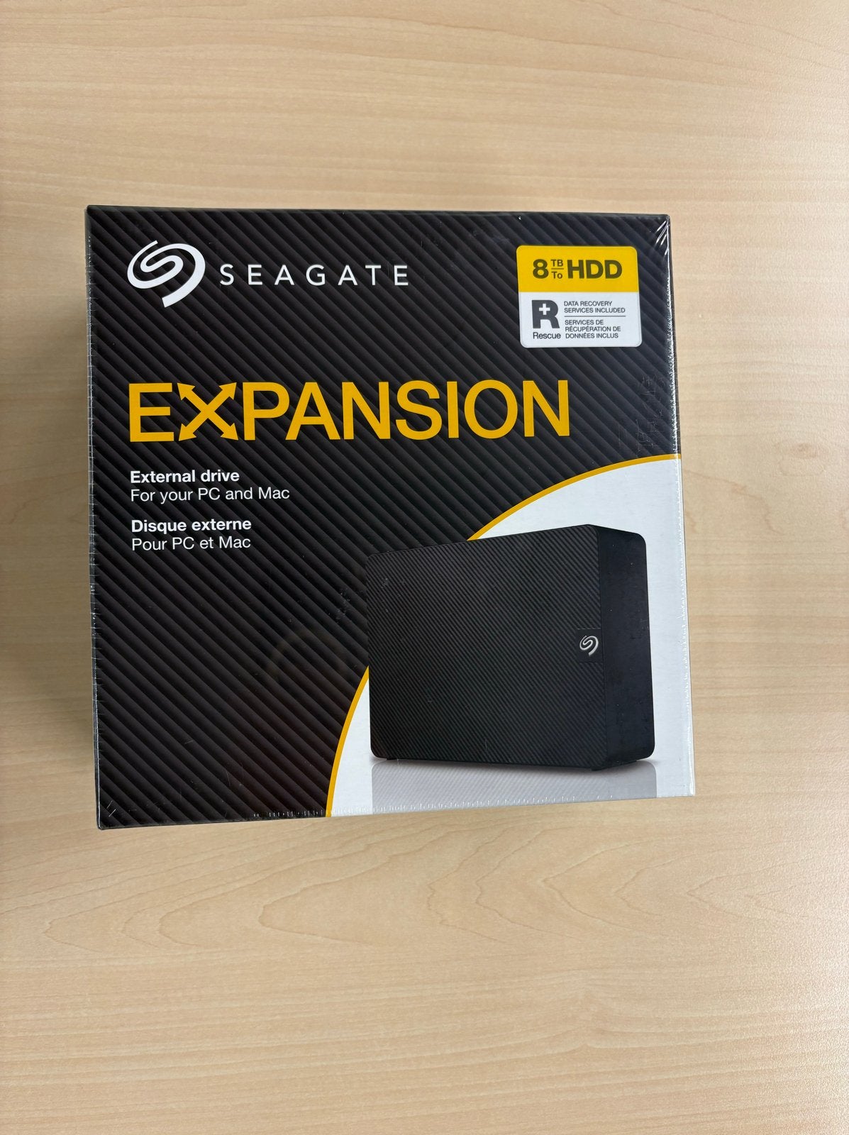 Seagate Expansion Desktop HDD 8TB Nieuw&Verzegeld – 3 stuks, Server, HDD, Nieuw, Ophalen of Verzenden