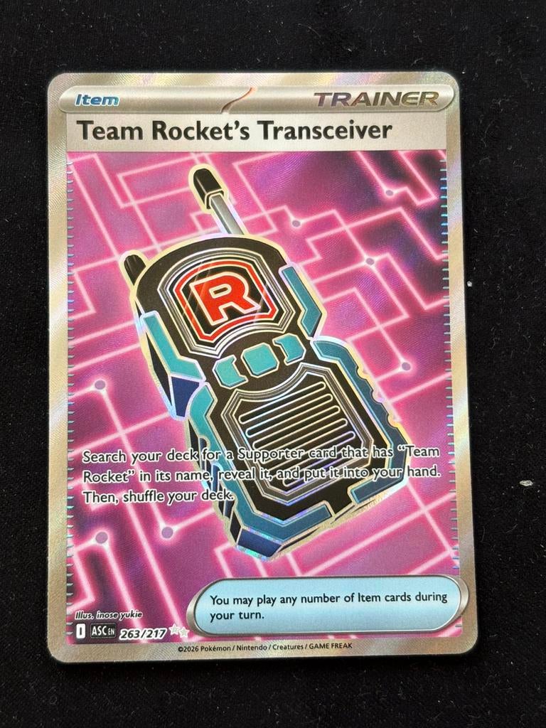 Team Rocket’s Transceiver - Ascended Heroes 263/217, Ophalen of Verzenden, Zo goed als nieuw