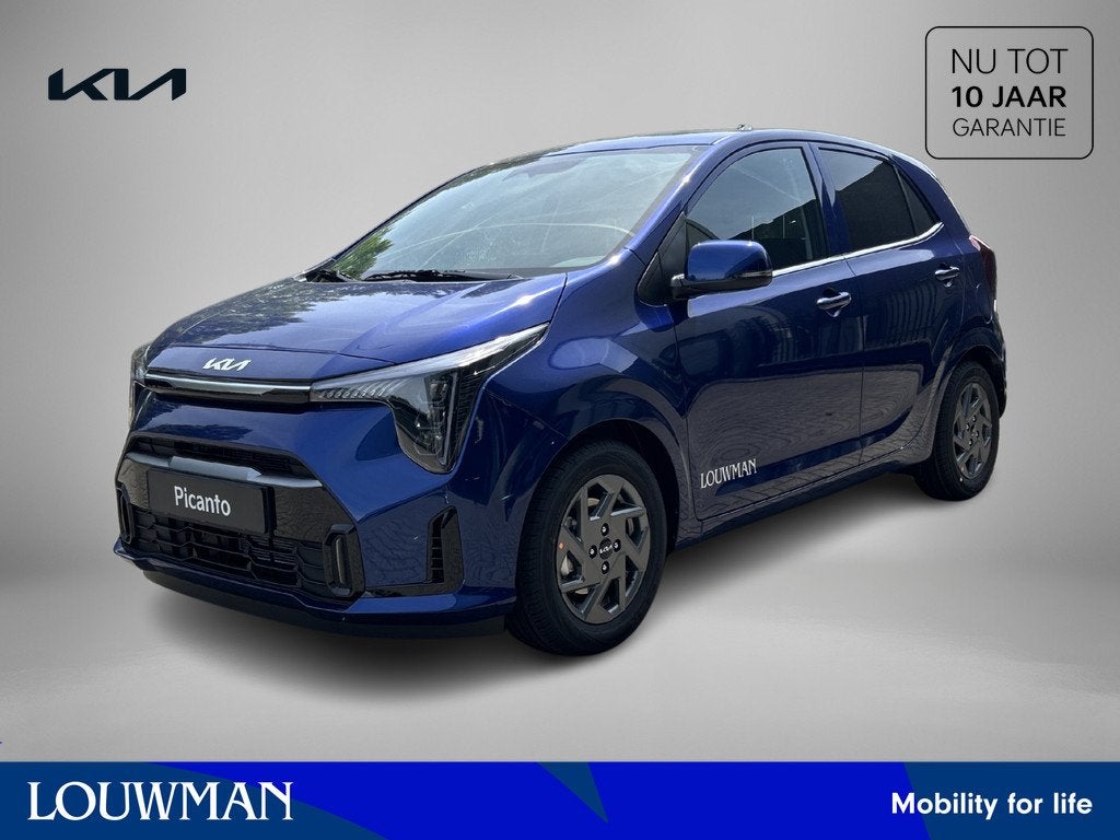 Kia Picanto 1.0 GDi DynamicPlusLine (bj 2026, automaat), Auto's, Kia, 12 maanden, Stof, 68 pk, Origineel Nederlands