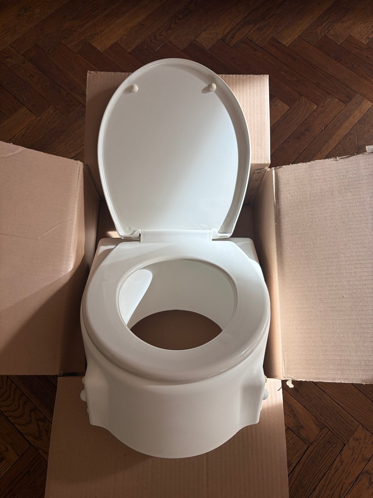 Toiletverhoger 15cm, Ophalen, Nieuw