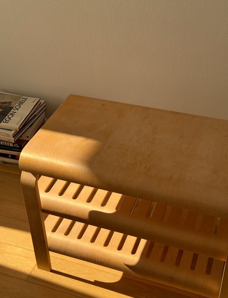 Vintage IKEA Kantra - Richard Clack - Alvar Aalto stijl, Gebruikt, 55 tot 75 cm, Mid Century, Overige vormen