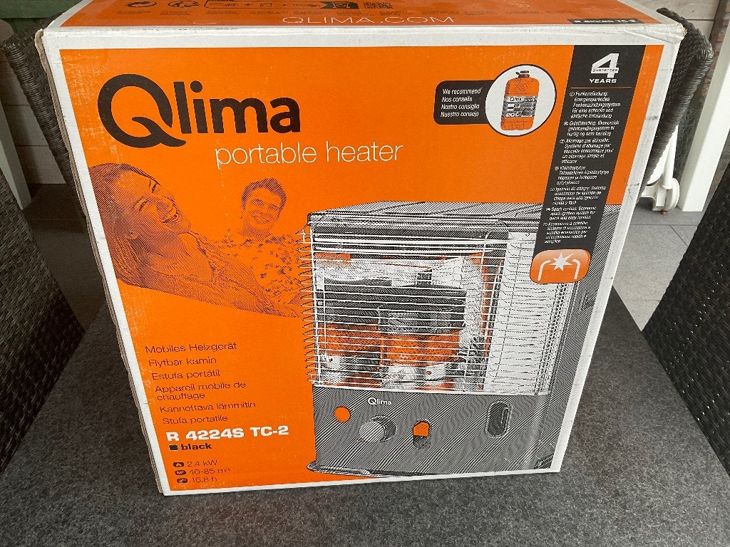 Qlima. Portable Heater, Overige brandstoffen, Petroleumkachel, Ophalen of Verzenden, Zo goed als nieuw