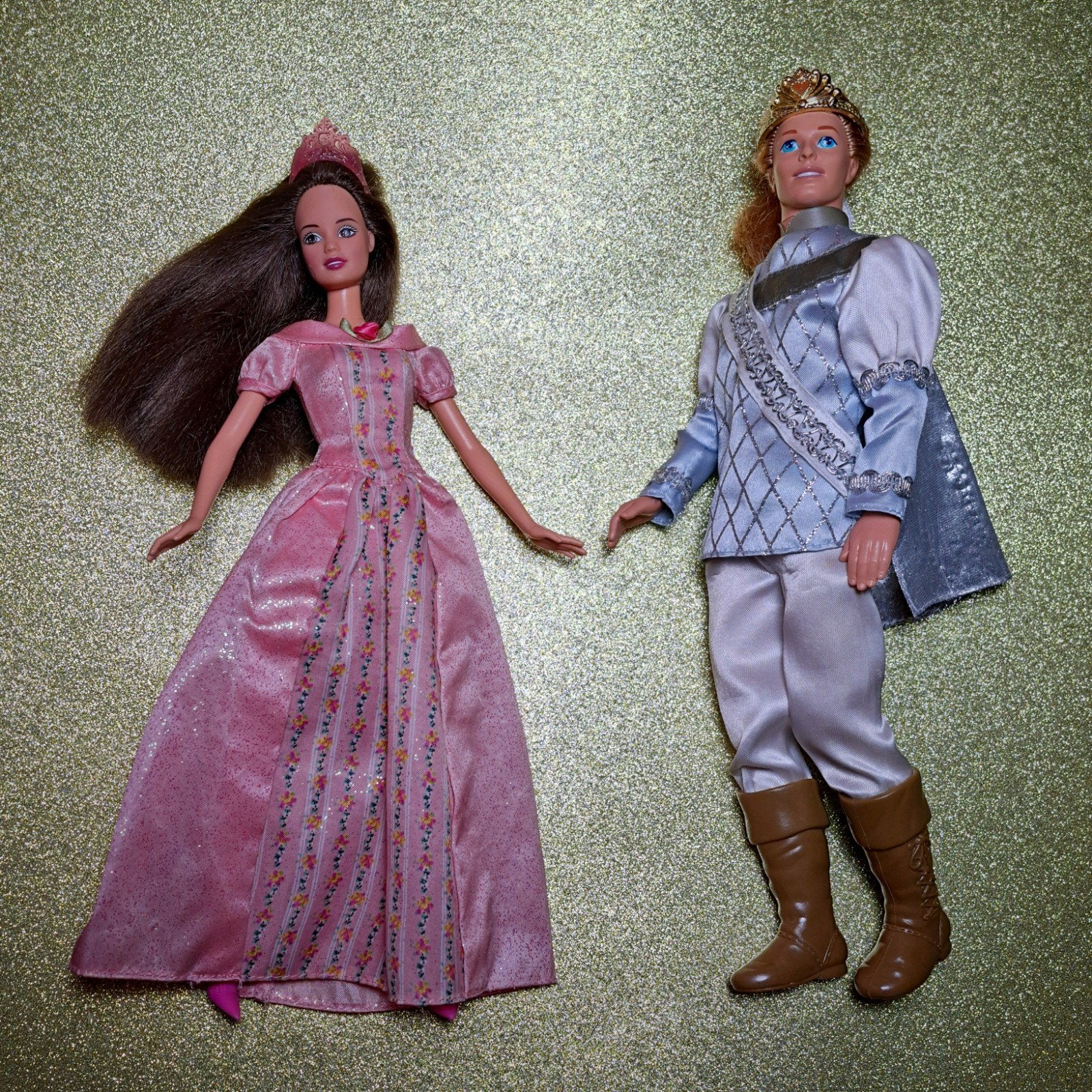 Mattel Barbie Fairytale Prinses Teresa en haar Prins, Verzamelen, Ophalen of Verzenden, Zo goed als nieuw, Fashion Doll