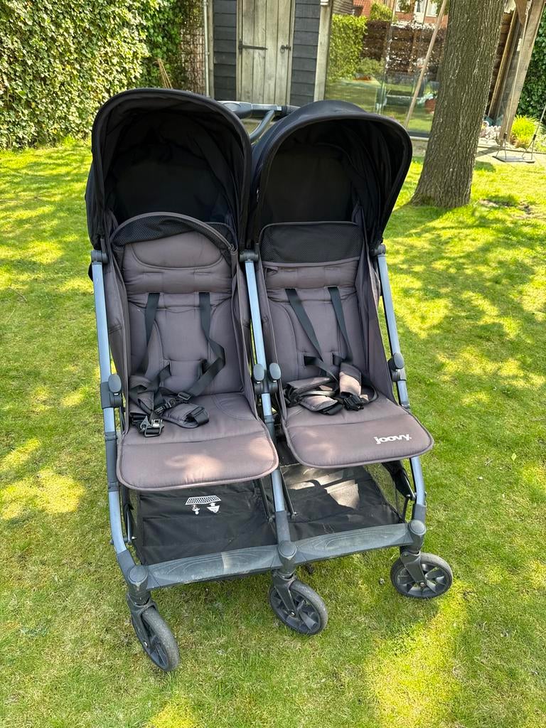 Joovy Kooper tweeling buggy - Zo goed als nieuw, Ophalen of Verzenden, Zo goed als nieuw