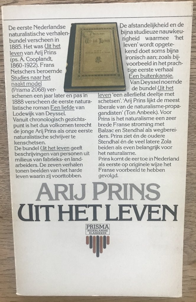Arij Prins - Uit het leven, Gelezen, Arij Prins, Ophalen of Verzenden, Eén auteur